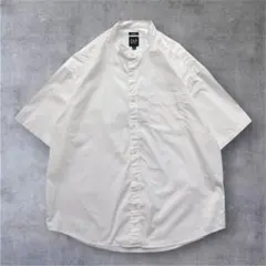 OLDGAP The BIG Shirt バンドカラー 半袖シャツ スリランカ製のサムネイル