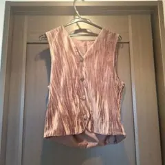 JEANASISベロアベスト