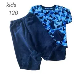 キッズ⭐︎男の子 パジャマ【120】恐竜柄 もこもこ ルームウェア