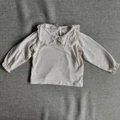 ZARA ザラ フリル襟 長袖シャツ 80cm