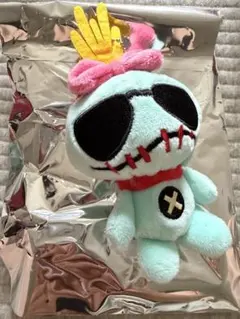 アベイル Avail スティッチ スクランプ モノトーン キーホルダー
