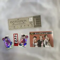 サイン入り小田惟真THE SUPER FRUIT WORLD TICKETセット