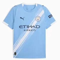 メンズ2025-26 マンチェスターシティFCホームレプリカ半袖ユニフォームのサムネイル