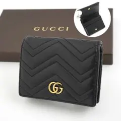 ✨Sランク✨　GUCCI ミニ財布　マーモント　GGロゴ　キルティング　ダブルG