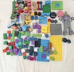 【ジャンク】アンパンマン　ブロックラボ　ブロック　まとめ売り　ダダンダン