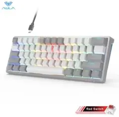 AULA 60% ゲーミングキーボード 赤軸のサムネイル