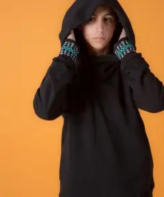 rehacer　レアセル　Folk Line Foodie　パーカー　S