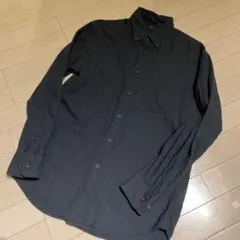 ガ*フ様 送料込美品UNIQLO 長袖シャツ Sサイズ 黒