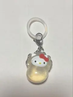 未使用　サンリオ　なりきりオイスター　めじるしアクセサリー　キティ