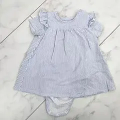 H&M ストライプ ワンピース　ロンパース