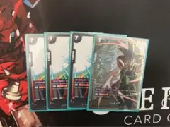 ドラゴンボール　フュージョンワールド　バーダック　パラレル含む4枚セット