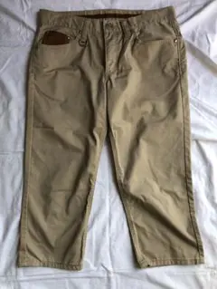 EDWIN チノパン　ベージュ　クロップドパンツ　32 　4546