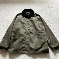 chocol raffine robe 綿混　襟コーデュロイ切替ジャケット
