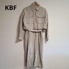 KBF マルチwayロングコート レイヤード オーバーサイズジャケット ワンピ