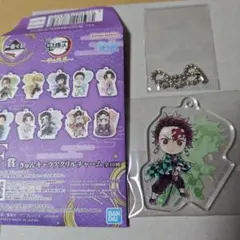 一番くじ　鬼滅の刃〜雷の兄弟〜　F賞きゅんキャラアクリルチャーム　竈門炭治郎