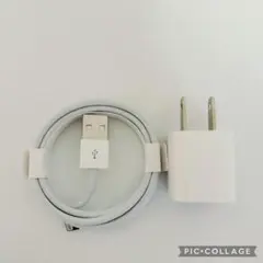 純正品 iPhone 充電器 ライトニングケーブル 電源アダプタ USB