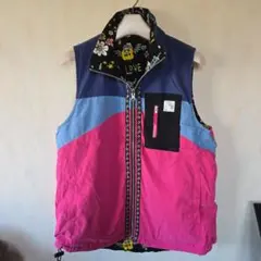 スカラーscolarリバーシブルベストM