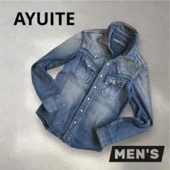 【定価36300円】AYUITE アユイテ　デニムシャツ　コンチョ　ヴィンテージのサムネイル