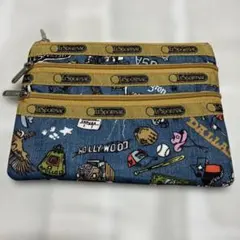 LeSportsac イラストプリント ポーチ