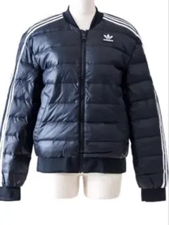 【期間限定値下げ】 【新品タグ付】adidas ダウンジャケット ネイビー S