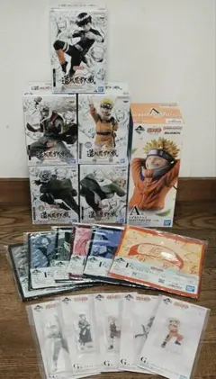 一番くじ NARUTO-ナルト- 波の国編 A B ラストワン賞 三体セット 一番くじ NARUTO-ナルト- 波の国編 A B ラストワン賞 三体セット