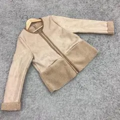スエードジャケット フェイク