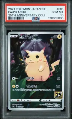 2025年最新】ピカチュウ25th psa10の人気アイテム - メルカリ