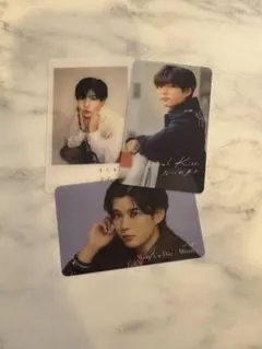 なにわ男子　長尾謙杜　トレカセット