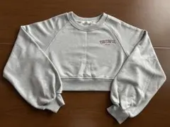 【期間限定お値下げ】 archives YOUTHFUL クロップドスウェット