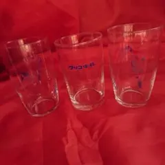 当時物 グリコ牛乳 グラス コップ 遊星仮面 昭和レトロ