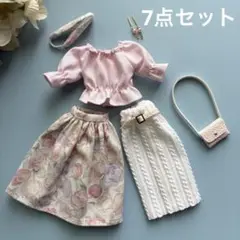 711／22cmドール服コーディネート7点セット