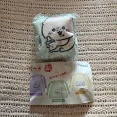 ちいかわベビー　ちいかわランド限定　巾着ポーチ　くりまんじゅう　ガチャガチャ
