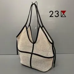 【美品】 23区 メッシュトートバッグ 25SS
