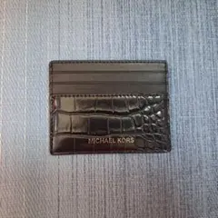 ☆大人気☆ マイケル・コース 定番人気のブラック カードケース 即購入OK