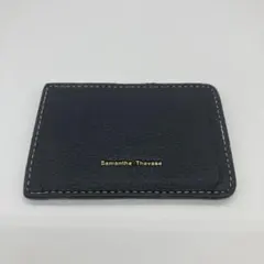Samantha Thavasa ブラック レザー 手鏡 サマンサタバサのサムネイル