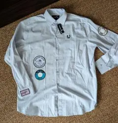 RAF SIMONS FRED PERRY オーバーサイズシャツ Mのサムネイル