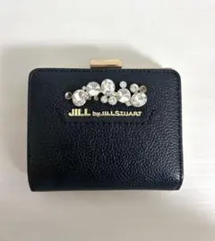 JILL by JILLSTUART ビジュー 二つ折り財布 ブラックのサムネイル