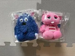 【新品】ガチャピン&ムックマスコットセット (UQモバイル非売品）