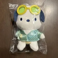 サンリオ NIGHT POOL Happyくじ ぬいぐるみチャーム ポチャッコ