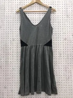 インディースリーズ H&M 古着 Vネック 花柄 レース ノースリワンピのサムネイル
