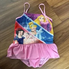 ディズニープリンセス ワンピース水着 120