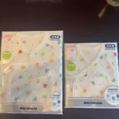 MIKI HOUSE ベビー肌着 2枚セット 50-60 日本製　新品未使用