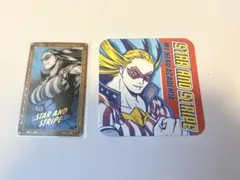 ヒロアカ　原画展　スターアンドストライプ　クリアカード　アートコースター