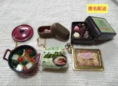 ミニチュアガチャガチャ　まとめ売り　食品　お菓子　５点セット