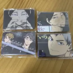 ハイキュー TO THE TOP スクエア缶バッジ稲荷崎4個セット