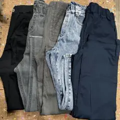 130~150sizeロングパンツ5本セット