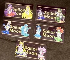 セーラームーン オリジナルマルチケース 5種 コンプリートセット 明治