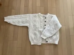 カーディガン ウール