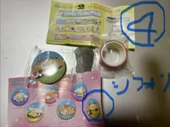 くら寿司　びっくらぽん　シナモロール　シフォン　缶バッチ　マスキングテープ④