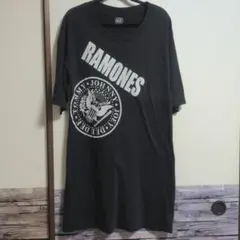 hysteric glamour ロングtシャツ tシャツワンピ　RAMONES